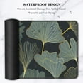 thumbnail image 6 of Desk Pad, XL Extended Large Gaming Mouse Pad 31.5 x 11.8 Inch, Waterproof Mousepad with Stitched Edge, Non-Slip Computer Keyboard Laptop Mat for Women Men Office Work, Colorful Ginkgo Leaves, 6 of 6