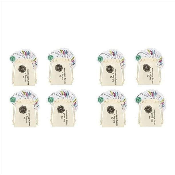 El Último Regalo Divertido de Tarjetas de Afirmación, 128 Tarjetas de Afirmación de Malas Palabras, Mi Pequeña Bolsa de Afirmaciones de Malas Palabras