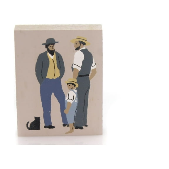 Cats Meow Village JACOB ATLEE NOAH Wood Accessory Amish 235