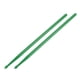 thumbnail image 4 of 2 baquetas de nailon para ejercicio, varillas de tambor portátiles de repuesto para instrumentos de percusión, color verde, 4 of 12
