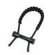 thumbnail image 2 of Muñequera de arco y flecha, accesorios para equipo de tiro con arco, arco recurvo compuesto tejido a mano, correa de muñeca para arco y flecha de tiro recto (negra), 2 of 6