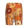 thumbnail image 5 of Fotbe Hippie Flower Pajama Shorts for Men, Men's Pajama Bottoms, Sleepwear,Short Pajama Pants-X-Large, 5 of 9