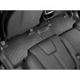 thumbnail image 3 of WeatherTech Custom Fit FloorLiners compatible with 2019-2020 Hyundai Santa Fe - 2nd Row, Black, 3 of 4