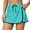 Auqa, variant on Charmo Womens Swim Skirt with Side Pocket Split Swimsuit Bottom Built-in Shorts