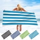 thumbnail image 1 of Toallas de playa de microfibra ligeras en pack 2 - Toallas de viaje de secado rápido y sin arena para piscina, yoga y vacaciones, 1 of 6
