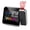 Black, variant on Color screen digital projection color display clock electronic LED rotating projection alarm clock home desktop decoration clock