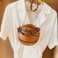thumbnail image 3 of Dpityserensio Personalized Round Female Bag Chain Basketball Bag All-match Satchel Small Bag, 3 of 5