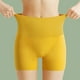 thumbnail image 2 of Guardurnaity Pantalones de seguridad de seda sin costuras de cintura alta, pantalones cortos debajo de la falda, bragas de realce de verano, ropa Ropa interior rosa violeta XXL (140-160 kg), 2 of 6