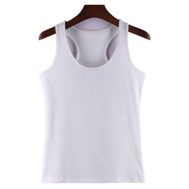 Women Cotton Vests Summer Sleeveless Fashion multiple different colors;  Slim Clothes Multi-size T-Shirt Threaded Thin Suspenders Shirts Accessories
