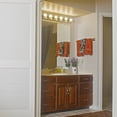 thumbnail image 5 of Design House 519298 Contemporary 4-Light Indoor Vanity Light Dimmable for Bathroom Bedroom Vanity Makeup, Satin Nickel, 5 of 8