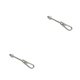 thumbnail image 3 of Riwesomey Gancho de rosca oscilante Montaje de bloqueo Chapado en zinc Pieza reemplazada Mantener seguro Jardín para adultos Accesorios para el M04-206 2piezas, 3 of 6