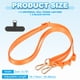 thumbnail image 2 of Lanyard universal para teléfono Uxcell, correa cruzada ajustable, anti-robo, Naranja, 2 of 6