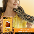 thumbnail image 6 of RediChip Coconut Chip Substrate for Reptiles 36 Quart Loose Medium Sized Coconut Husk Chip Reptile Bedding for Snakes, Tortoises, Geckos, Frogs, or Lizard Terrarium Tanks, 6 of 6