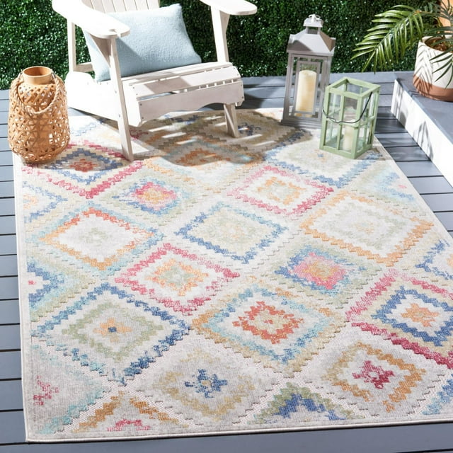 SAFAVIEH Cabana Carina Tapis Intérieur/Extérieur Géométrique