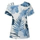 thumbnail image 5 of Camiseta sin tirantes con estampado de amor de manga corta y cuello redondo de verano para mujer Blusas OAVQHLG3B Store  lin121212, 5 of 5