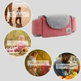 thumbnail image 4 of Organizador para cochecito de bebé, bolsa de almacenamiento universal con 2 portavasos, 4 of 5