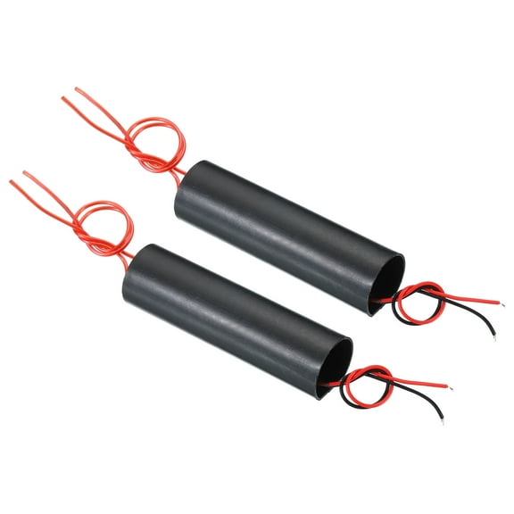 Uxcell High Voltage Generator, DC 3-6V 1000KV Boosting Step-up Power Supply Module Voltage Transformer, Black 2 Pack