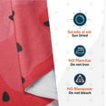 thumbnail image 3 of Cobija Manta Frazada Diseño Redonda de Sandia de la Familia de Frutas Ultra Suave y Ligera, 3 of 4