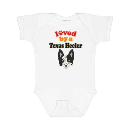 

Inktastic Texas Heeler Dog Boys or Girls Baby Bodysuit