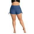 thumbnail image 1 of Charmo Plus Size Women Swimsuit Bottom Tummy Control Swimming Panty Bathing Suits Solid Swim Trunks, 1 of 6