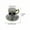 Multicolor, B, variant on Halloween Skull Coffee Mug with Handle & Saucer, 2026 Spooky Gold Trimmed Ceramic Coffee Cups for Halloween, Ideal Gift for Her/Him