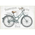 thumbnail image 3 of Brissonnet, Daphne 14x11 Black Modern Framed Museum Art Print Titled - Bicycles I, 3 of 5