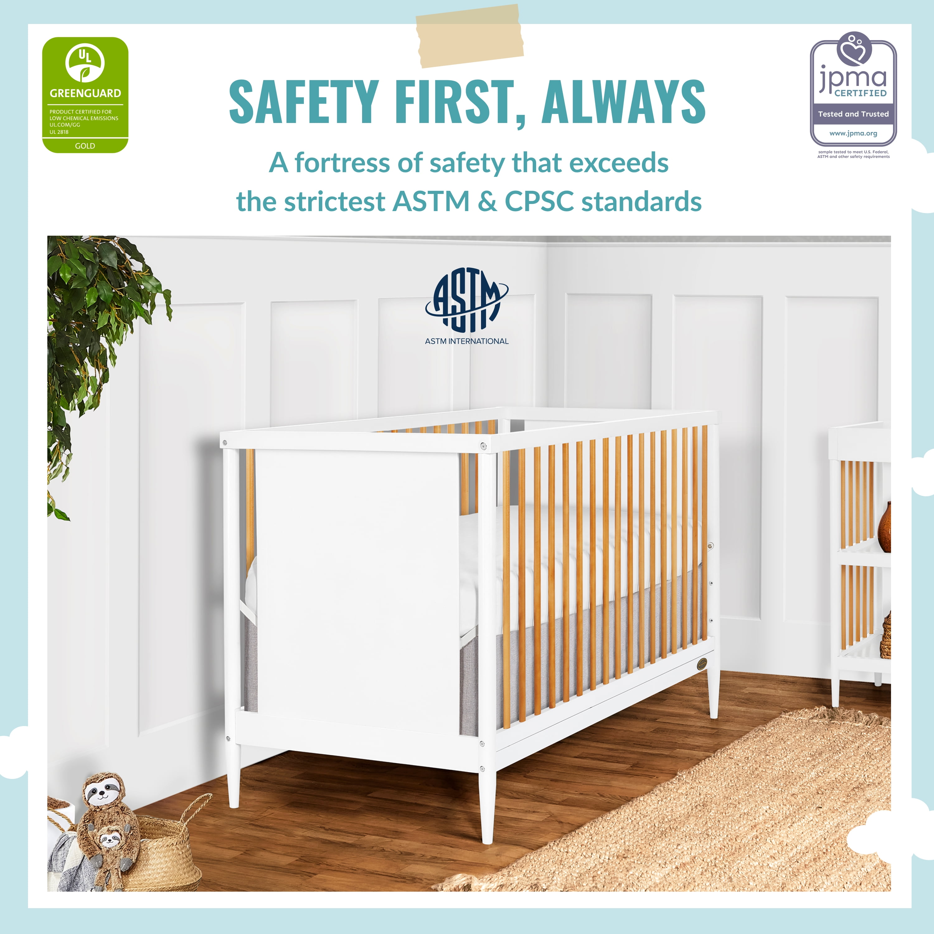 Astm top crib standards