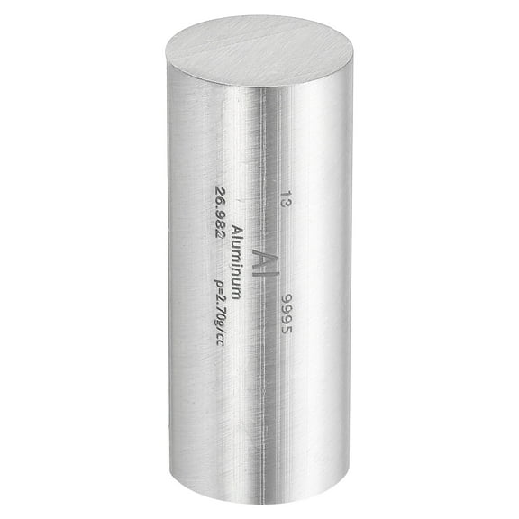 Uxcell Aluminum Cube, 0.8x2" Al Density Stick High Density Element Rod Unique Metal Cube Periodic Table of Elements Collections Lab Experiment Teacher Scientific Classes, Square