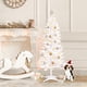 thumbnail image 4 of Árbol de Navidad blanco brillante SUNSHINE DECOR Con luz de 1,2 m y adornos, 4 of 6