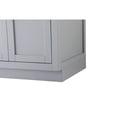 thumbnail image 5 of Elegant Kitchen and Bath Alden 72 Inch Double Bathroom Vanity In Grey, 5 of 13