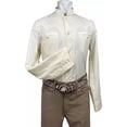 thumbnail image 1 of Camisa Charra/pachuqueña Lisa Espùela De Oro, 1 of 2