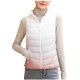 thumbnail image 1 of Chaquetas y abrigos casuales sin mangas y sin capucha Chaqueta ligera de plumón para mujer Chaleco de invierno corto ajustado de talla grande para mujer Abrigo con cremallera interna para mujer, 1 of 4
