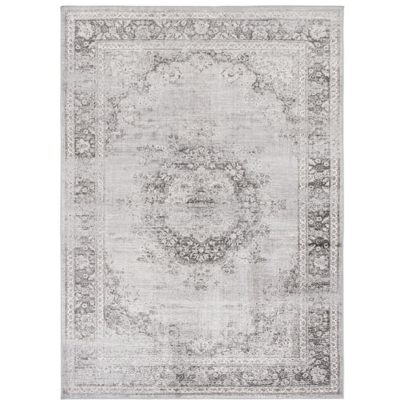 SAFAVIEH Atlas Dinah Oriental Area Rug, Charcoal/Grey, 2'7" x 4'