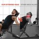 thumbnail image 3 of WXXRRR Multi-Function 6 in 1 Weight Bench Set - Leg Press, Preacher Curl Rack, Adjustable Workout Bench & Squat Rack for Full Body Exercise, Fitness Strength Training for Home Gym, 3 of 7