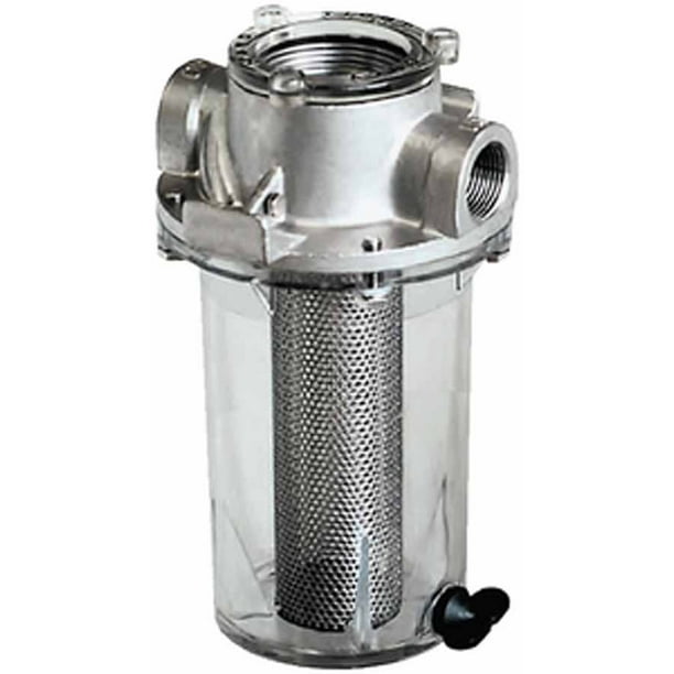Groco Raw Water Strainer with 304 Stainless Steel Basket