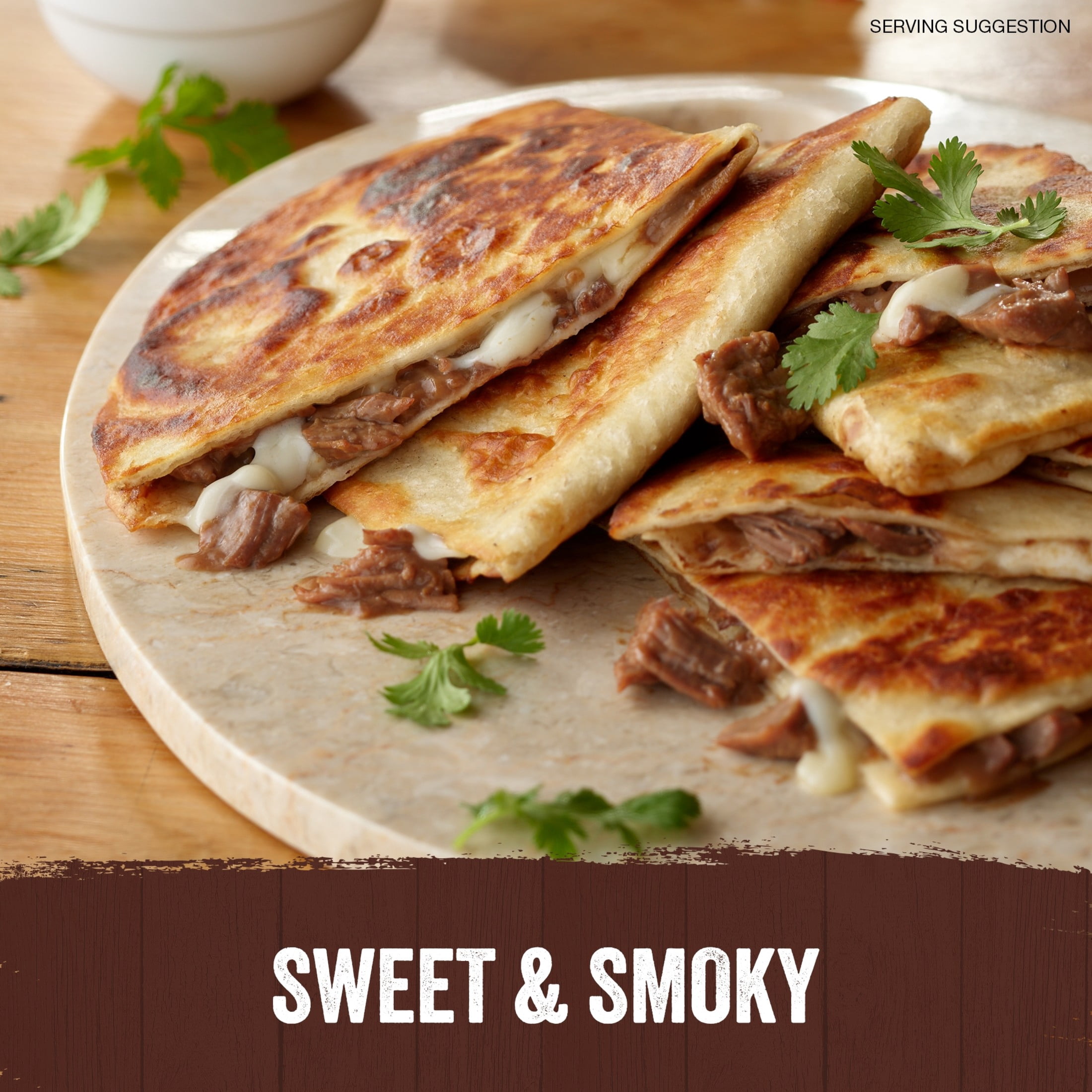 LLOYD'S Seasoned and Shredded Beef in Original BBQ Sauce, 15 grams Protein Per Serving, Refrigerated, 15 oz Plastic Tub