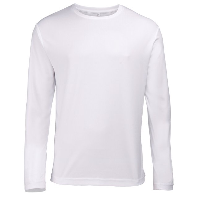 AWDis Just Cool T-Shirt Uni à Manches Longues pour Hommes, Performance Sportive Cool