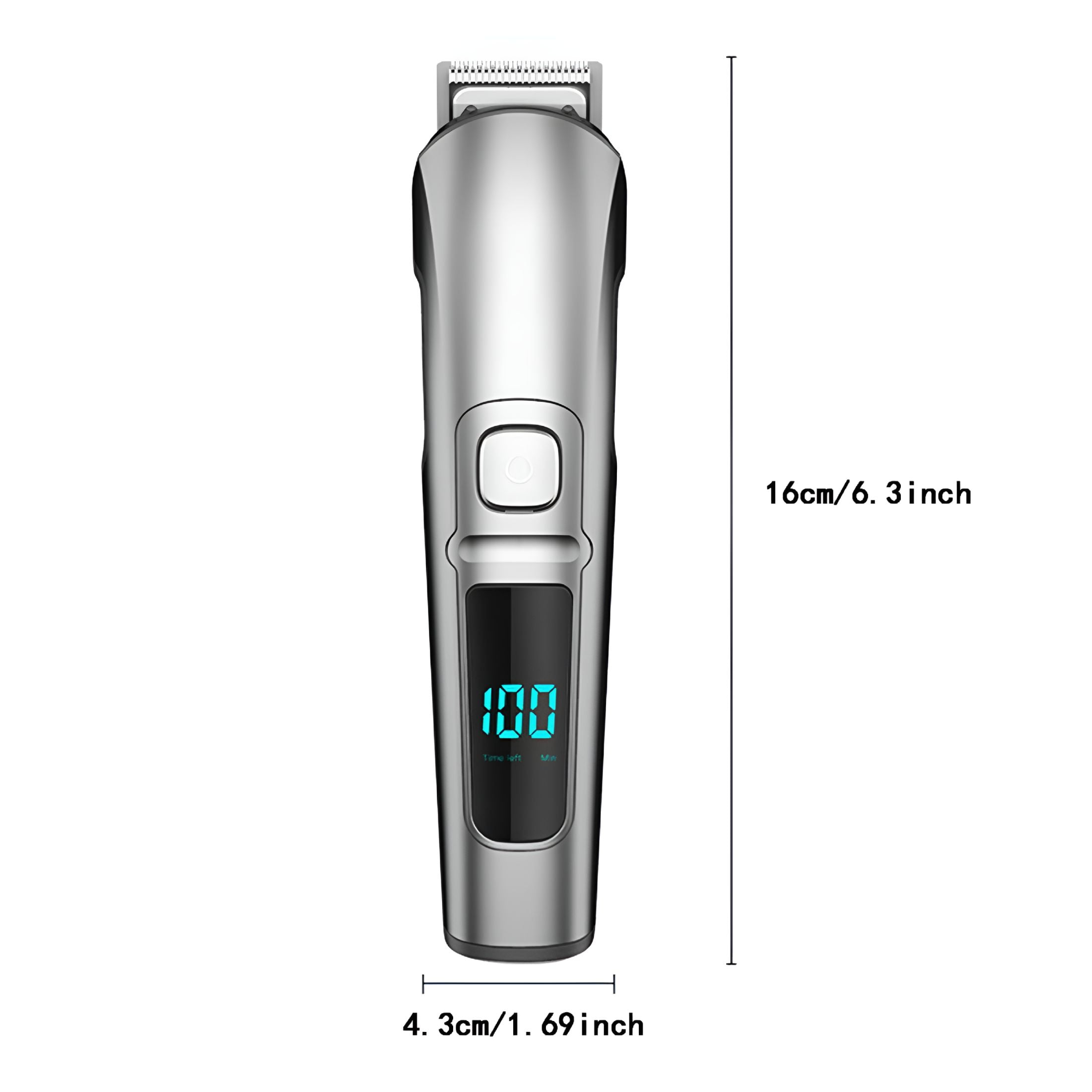 EXLEAF 2026 New Beard Trimmer Kit for Men,15 Pcs All-In-One Mens Grooming Kit,Waterproof Electric Razor for Nose,Body,Face and Mustache,Cordless Electric Razor with Usb Recharge Dock