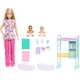 thumbnail image 1 of Set Barbie Careers Baby Doctor con muñeca a la moda y 2 bebés, 1 of 6
