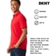 thumbnail image 4 of Polo DKNY de algodón suave para hombre, de secado rápido, rojo, 4 of 7