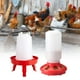 thumbnail image 1 of Juego De Comedero Y Bebedero Para Pollos Yinane Comedero Duradero Para Codornices Y Palomas Bebedero y alimentador para aves de corral, 1 of 8