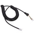 thumbnail image 1 of Sidaley Cable adaptador de altavoz portátil Cable convertidor de micrófono reemplazo de accesorios modificados para Yaesu Teléfono y Comunicación, 1 of 6