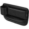 thumbnail image 1 of Car Seat Filler Storage Box Leather Auto Center Console Organizer with Cup Holder Left Side, 1 of 8