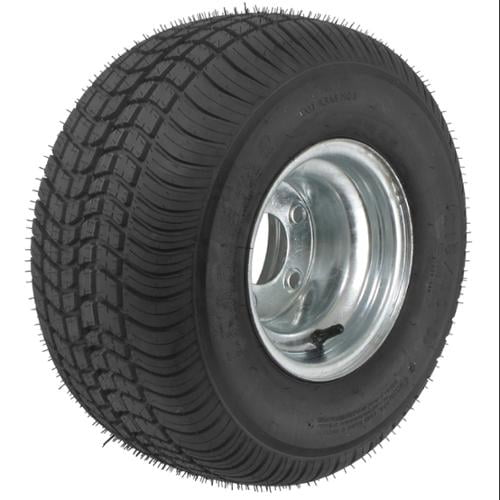 Trailer Tire On Galvanized Wheel Rim 18 5X8 5 8 18 5 8 5 8 215 60 8 trailer-tire-on-galvanized-wheel-rim-18-5x8-5-8-18-5-8-5-8-215-60-8