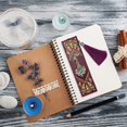 thumbnail image 2 of DIY Peacock Shaped Diamond Painting Bookmark with Tassel for Gift Book Crafts Decoration, 2 of 3