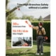 thumbnail image 4 of VEVOR Podadora de setos a gas, herramienta portátil de 2 tiempos, equipo de jardín multifuncional 7 en 1 de 26cc con varilla extensible y equipo de seguridad, incluye podadora, 4 of 9