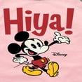 thumbnail image 3 of Disney - Mickey Mouse - Hiya! - Toddler & Youth Girls Raglan Graphic T-Shirt, 3 of 5