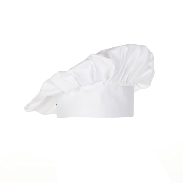 Gorro de Chef Unisex Chef Works Blanco con Velcro Talla Única