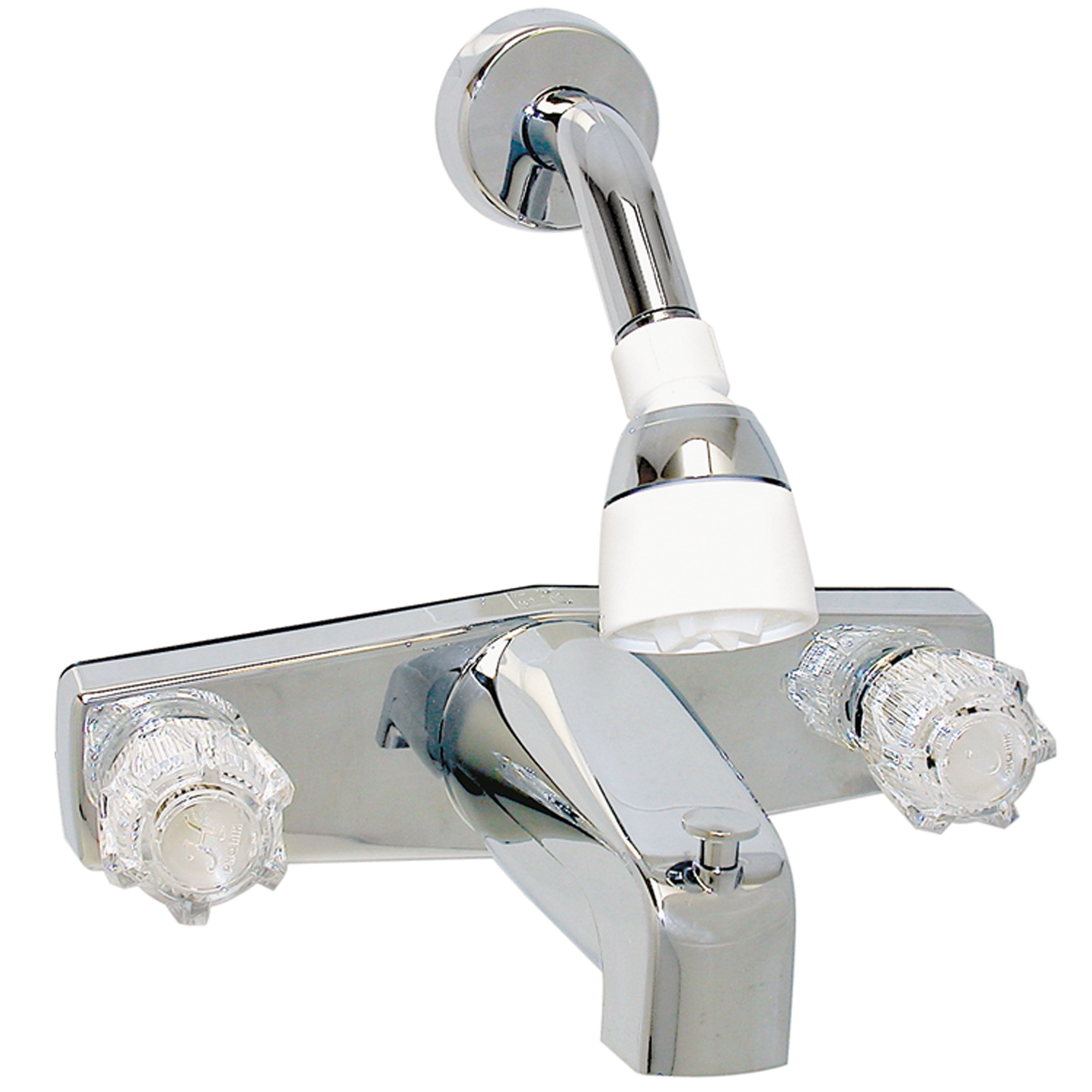 Valterra PF214349 Plastic TwoHandle 8" Tub/Shower Diverter Faucet with
