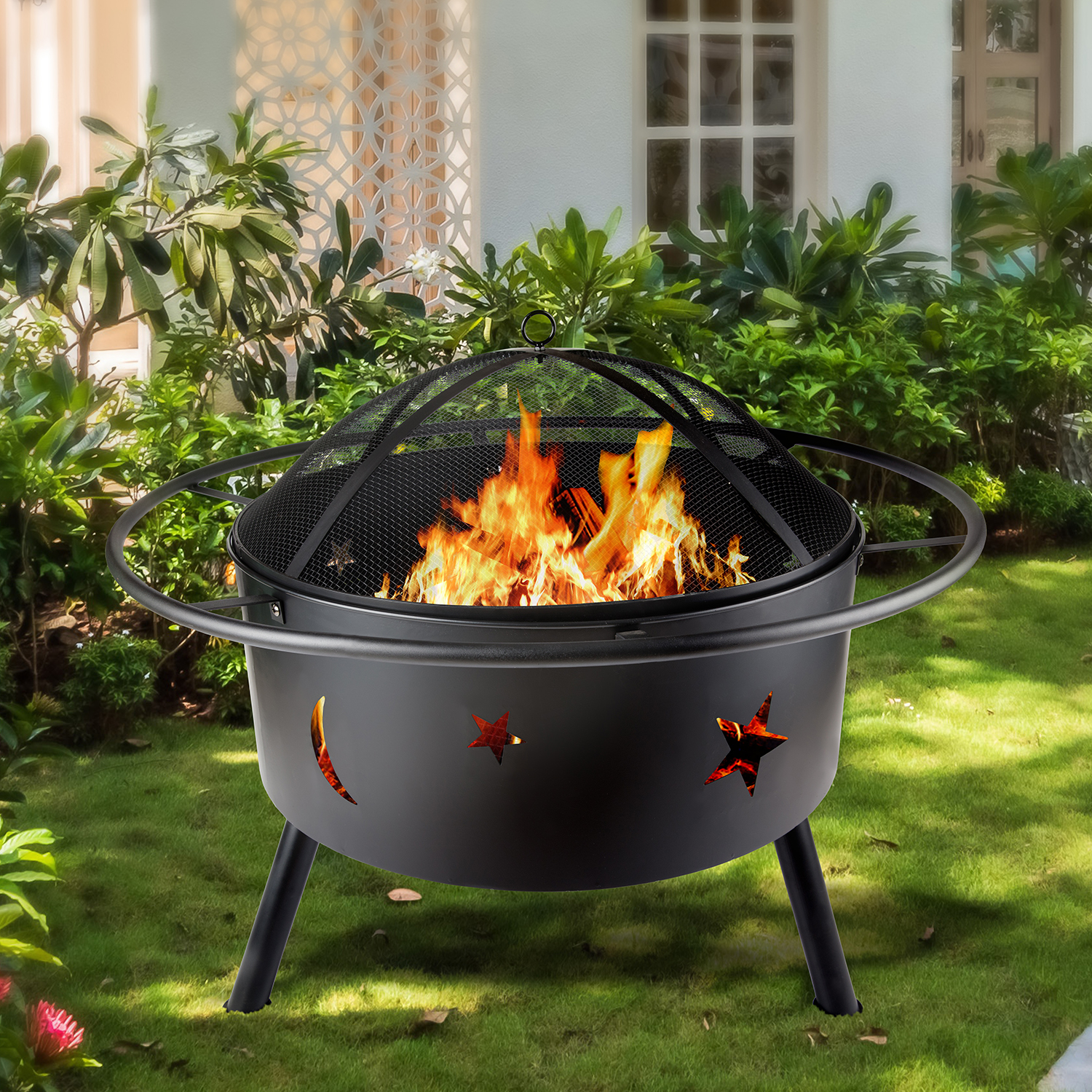 Clearance! IRON FIRE PIT
